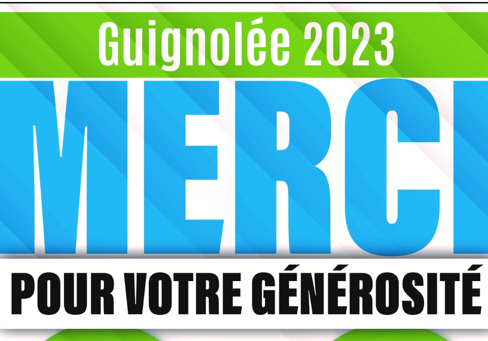 Guignolée 2023 : Merci pour votre générosité!